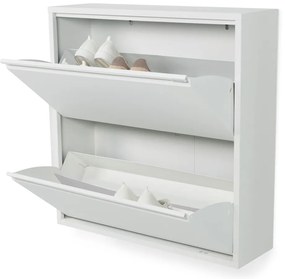 Бял метален шкаф за обувки Billy - Spinder Design