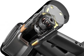 Разопакован: Вертикална прахосмукачка Dreame V11 VVN6, 450W, 150AW, 25000Pa, 125000 об/мин, 0.5 л, 3 режима, 90 мин, OLED, HEPA, Сив/червен