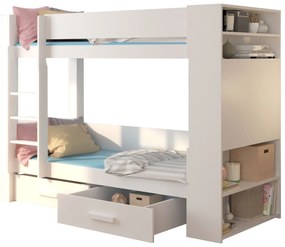 Двуетажно легло Sveg-200 x 90-White