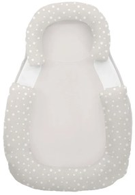 KIKKA BOO Мемори подложка с позиционер/ограничител DOTS BEIGE