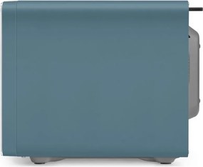 Микровълнова фурна с грил 4в1 SMEG Collezione MOC01SBMEU, 1900W, 29 л, 18 програми, Плавно затваряне, Звуков сигнал, LCD, Син