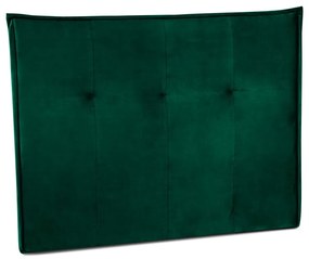 Тъмнозелена табла за легло 180x120 cm Monica – Milo Casa