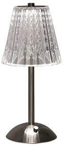 LED регулируема презареждаема настолна лампа LED/2,4W/5V 3000-6000K 1800 mAh хро