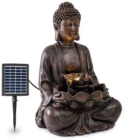 Blumfeldt Dharma, соларен фонтан, LED, 48 x 72 x 41 см. (Ш х В х Д), полирезин