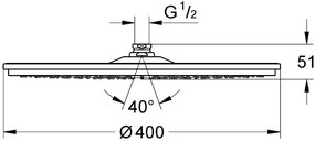 Душ слушалка Grohe Rainshower Modern