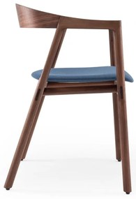 Трапезен стол в син и кафяв стол Muna – Gazzda