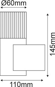 Аплика Градина LED Luda