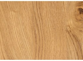 Масичка за кафе с дъбов плот в тъмно естествен цвят 80x80 cm Willford – Actona