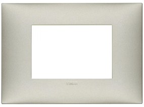 VIMAR 09673.22 Декоративна рамка технополимер, 3M, Никел мат,  NEVE UP