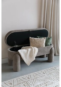 Светлокафява пейка Orly – White Label