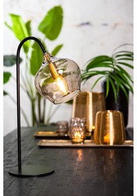Черна настолна лампа (височина 50,5 cm) Rakel - Light &amp; Living