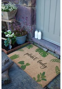 Изтривалка от кокосови влакна 40x60 cm Plant Lady – Artsy Doormats