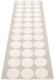 Бежова и кремава пътека за открито и закрито 70x240 cm Hugo Linen Vanilla – Pappelina