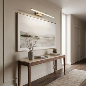 LED аплик за баня APP1877-1W 80cm BRUSH GOLD