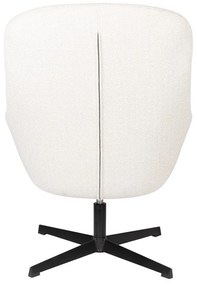 Бяло кресло Yuki – White Label