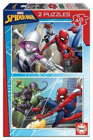 Пъзел Spiderman Educa (2 x 48 pcs)