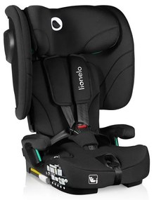 Lionelo - Сгъваемо детско столче за кола NELLY i-Size 76-150 см Черен карбон