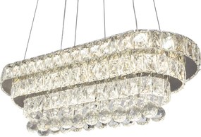 Кристален полилей LED 102W c дистанционно управление APP417-CP