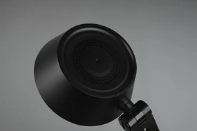 Матово черно LED затъмняваща се настолна лампа (височина 40 cm) Ava – Trio