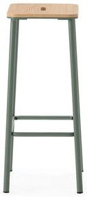 Зелени бар столове в комплект 2 бр. (височина на седалката 65 cm) Abba – Marckeric