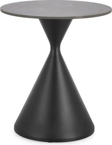 Кръгла странична масичка с плот от имитация на мрамор ø 50 cm Joona – Bizzotto