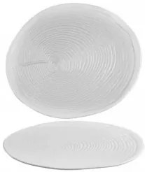 Horecano - Порцеланова чиния 24см WILLOW WHITE-(F3970-9.5WY)