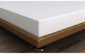 Бял еластичен памучен чаршаф 140x200 cm – Mijolnir