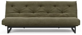 Зелен сгъваем диван от рипсено кадифе 200 cm Fraction – Innovation