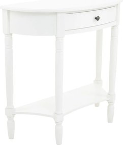 Бяла конзолна маса от масивен бор 32x93 cm Heritage – Premier Housewares