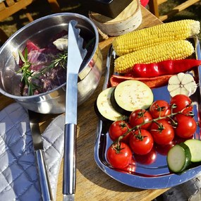 Комплект от 8 инструмента за печене на грил и калъф, дължина 34,5 cm - Orion