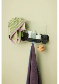 Синя и лилава памучна кърпа Dora, 50 x 100 cm - Hübsch