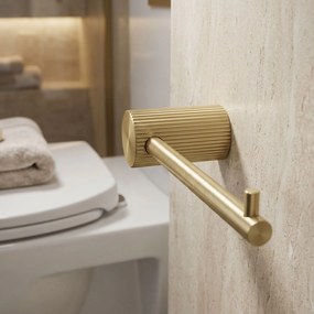 Поставка за тоалетна хартия 64105 SOLO Brush Gold