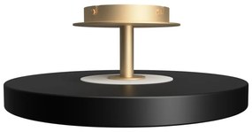 Черно LED осветително тяло за таван с метален абажур ø 43 cm Asteria Up - UMAGE