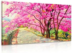 Картина на платно – Хималайски череши