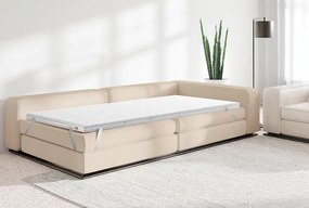 Топ матрак isleep, CoolComfort, 164x190x8, Твърд, Eластична пяна, Мемори пяна