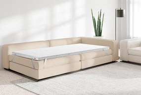 Топ матрак isleep, CoolComfort8 см - РАЗОПАКОВАН, 160x200x8, Твърд, Eластична пяна, Мемори пяна