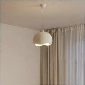 Brilagi - Пендан на кабел WABI SABI 1xE27/40W/230V Ø 34 см бял