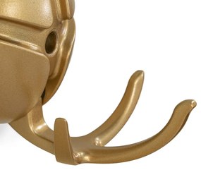 Кука за стена в златист цвят Tick - Spinder Design