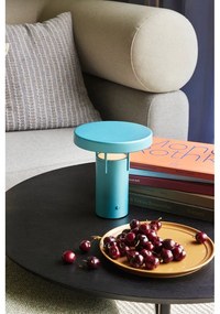 Синя LED затъмняваща се настолна лампа (височина 20 cm) BringMe – Hübsch