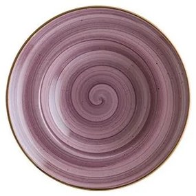 Bonna - Порцеланова чиния дълбока ф27см 400мл-AURA BLACKBERRY-(ABB GRM 27CK)(ß)