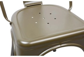 Зелени метални трапезни столове в комплект от 2 Afternoon - vtwonen