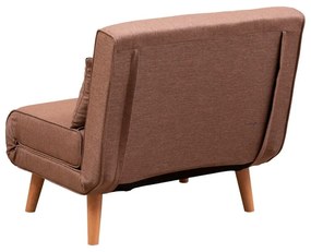 Кафяв фотьойл Folde - Artie