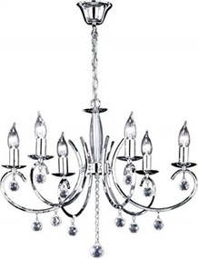 Полилей F&amp;H Sala осветително тяло с шест светлиниς