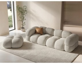 Бежова кадифена табуретка Loretto – Cosmopolitan Design