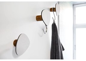 Светлосива стенна стоманена кука Dot S Nupo – LIND DNA