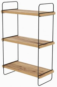 Подова етажерка от дъбов декор в естествен цвят 40 cm Pulalis - Kalune Design