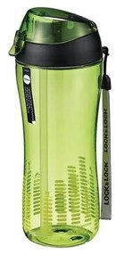 Спортна бутилка с сламка 550 мл, зелена