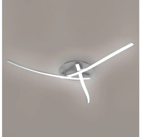 Brilagi - LED таванно осветително тяло STRIPES LED/24W/230V сребристо