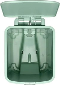 Кош за боклук с педал Brabantia StepUp 1008481, 16 л, Екологични материали, Голям отвор, Светлозелен