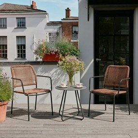 Стоманена кръгла градинска масичка ø 45 cm Jable – Bizzotto